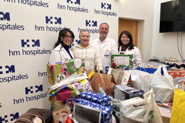 Recogida de regalos de Navidad para el Paluso en HM Hospitales