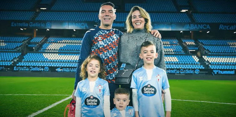 Así son los vídeos de la renovación de Iago Aspas por el Celta de Vigo