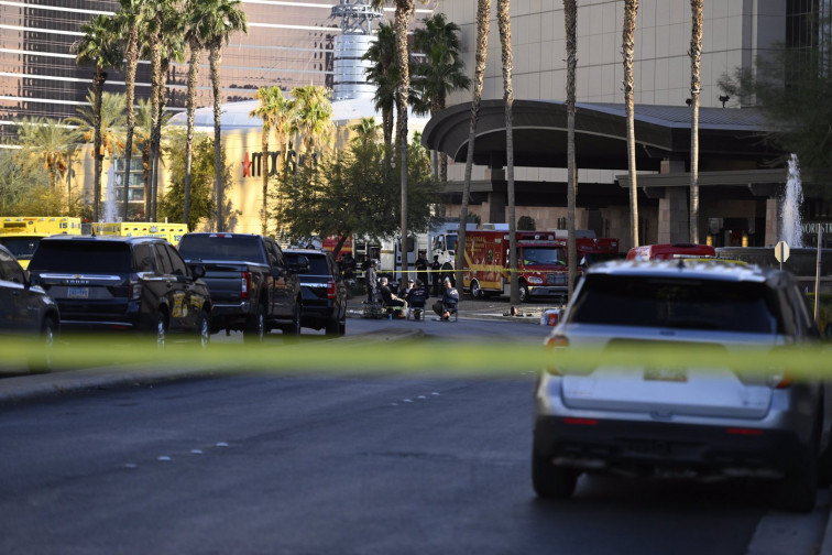 La explosión de un Tesla ante el hotel de Trump en Las Vegas, segundo atentado en EE.UU. en dos días