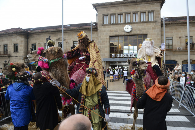 Archivo - Reyes Magos en Ourense