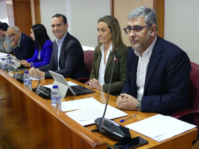 Imagen de concejales del PP de Vigo.