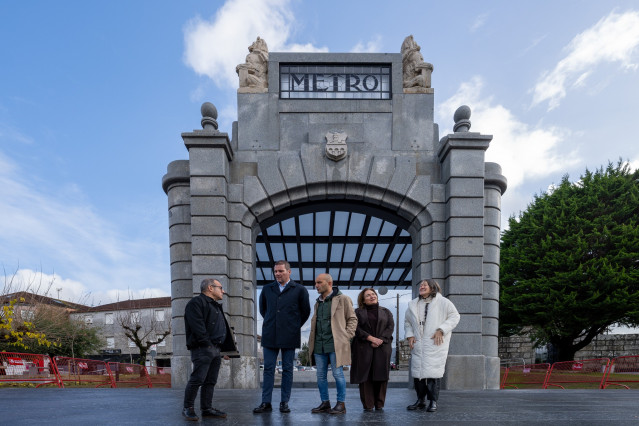 Archivo - Inauguración de la obra de restauración del Templete de San Luis, del arquitecto Antonio Palacios, en O Porriño (Pontevedra).