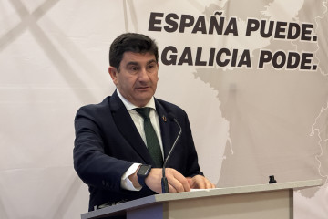 El delegado del Gobierno en Galicia, Pedro Blanco.