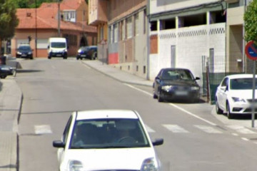 Rúa Canarias en Ribeira en una imagen de Google Street View