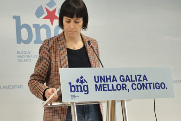 La portavoz nacional del BNG, Ana Pontón