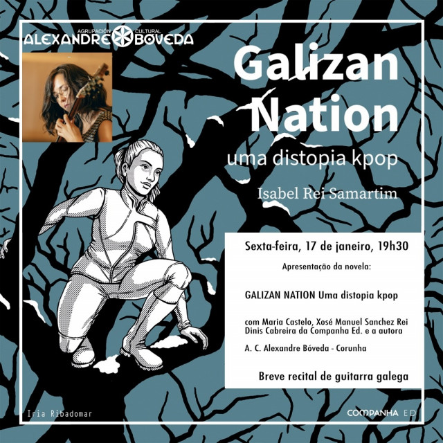 Presentación en A Coruña del libro 'Galizan Nation', de Isabel Rei Samartim