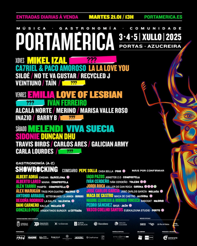 Cartel del festival.