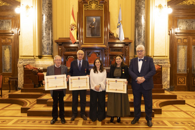 Entrega de las Medallas de la Batalla de Elviña