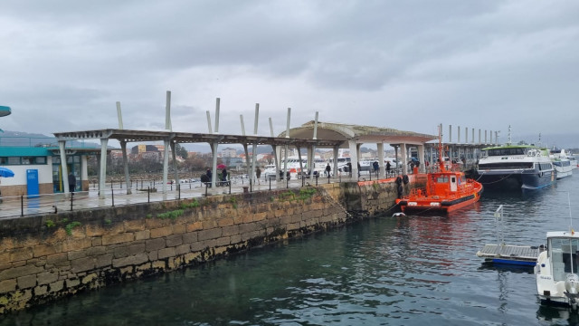 Portos de Galicia renovará la marquesina de la terminal de pasaje del puerto de Cangas (Pontevedra)