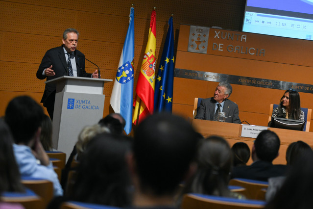 Fotos Xunta / Sanidade / O Conselleiro De Sanidade, Antonio Gómez Caamaño, Intervén No Acto De Presentación Da Sogafh