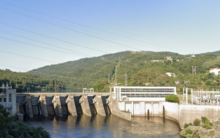 Presa de Freira en una imagen de Google Street View