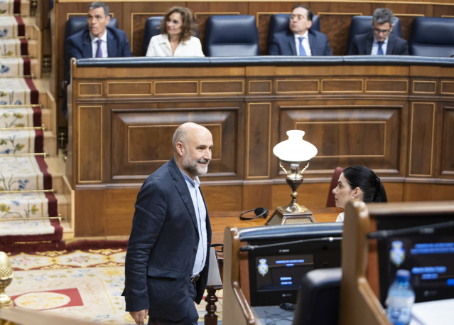 Archivo - El diputado del BNG en el Congreso Néstor Rego