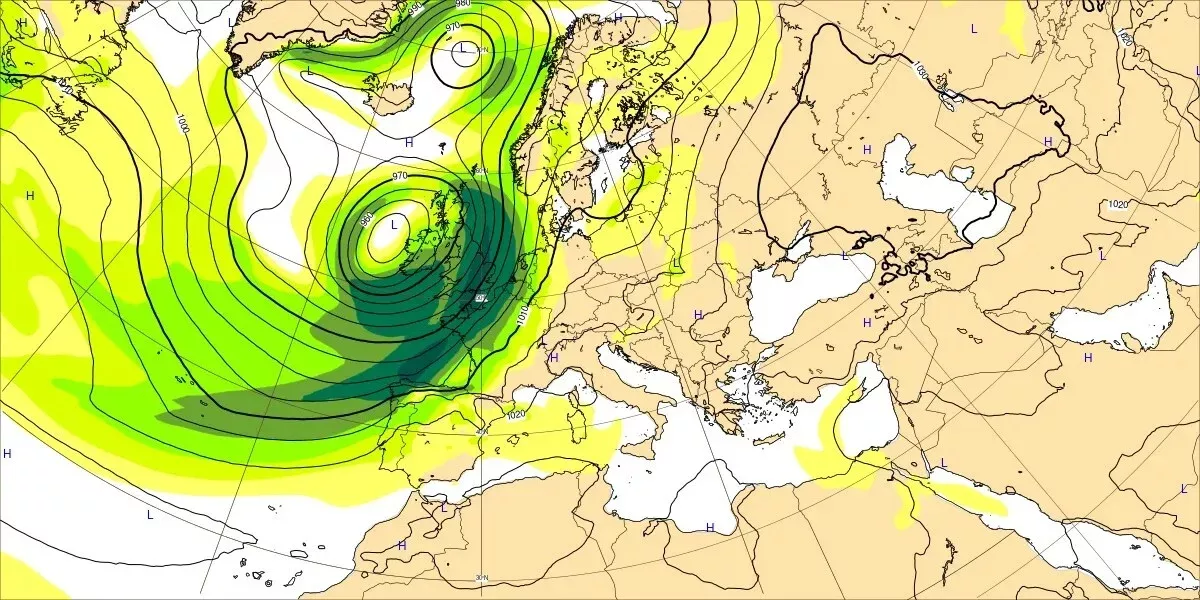 Previsiu00f3n de Eowyn para el viernes