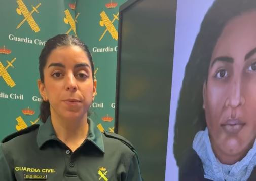 Almudena Vidal, portavoz de la Guardia Civil