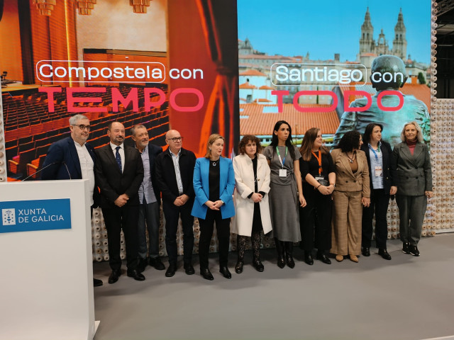 Presentación de la campaña turística del Ayuntamiento de Santiago de Compostela.