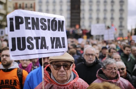 Manifestación pensiones.