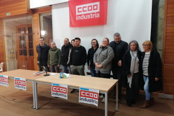 Marcos Vázquez, operario de una auxiliar de Navantia, elegido nuevo secretario xeral de CC.OO. Industria en Ferrol .