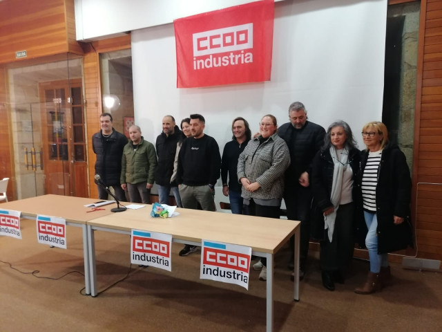 Marcos Vázquez, operario de una auxiliar de Navantia, elegido nuevo secretario xeral de CC.OO. Industria en Ferrol .