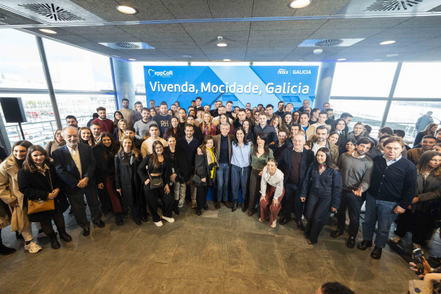 Acto 'Vivenda, Mocidade, Galicia' celebrado en A Coruña