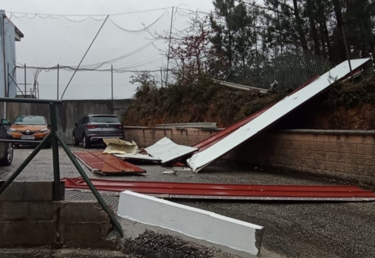 La tragedia rozó un colegio de A Pobra por culpa de Herminia y la decisión de la Xunta de no suspender las clases