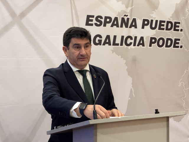 El delegado del Gobierno en Galicia, Pedro Blanco.