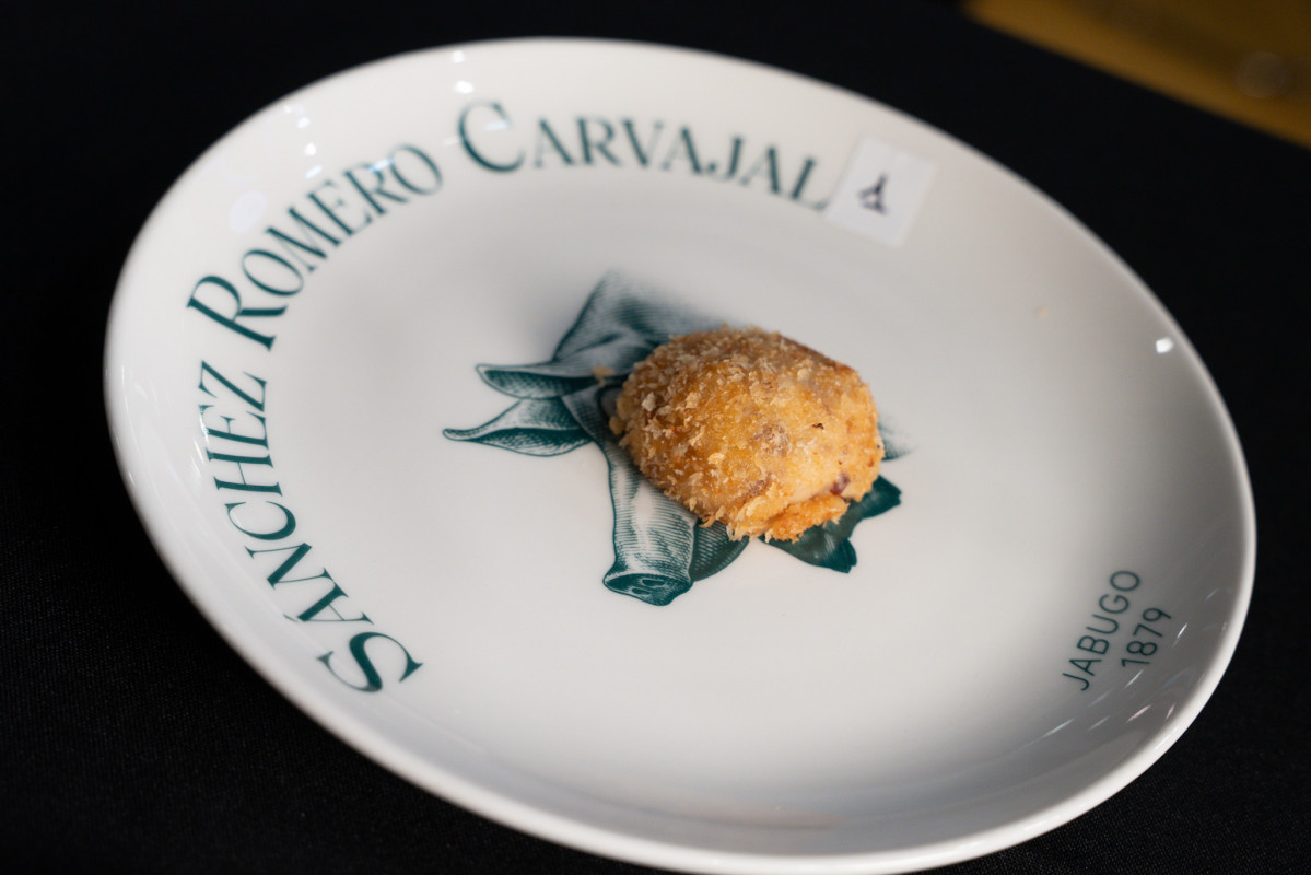 Croqueta ganadora. Axel Smyth. Restaurante Simpar 1