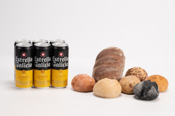 Estrella Galicia y Leon The Baker lanzarán un pan elaborado con cerveza sin gluten.