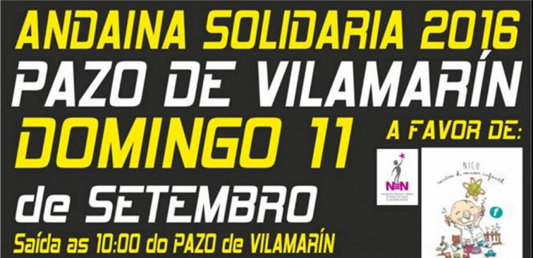 ​Vilamarín organiza unha andaina solidaria para recadar fondos contra o cancro infantil