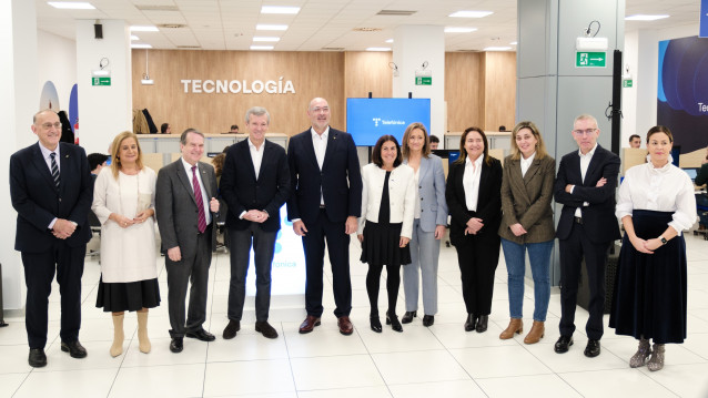 Telefónica abre en Vigo un centro tecnológico con un centenar de profesionales especialistas en ciberseguridad.