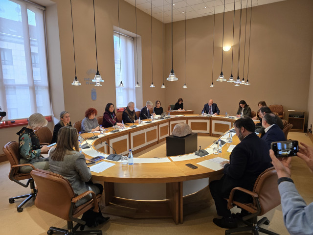 Reunión de la Xunta de Portavoces del Parlamento de Galicia