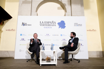 Alfonso Rueda, en el foro que organiza 'El Mundo'