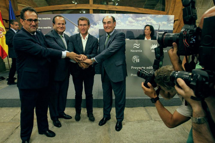 Iberdrola asina novo contrato con Navantia para a construción de 34 jackets