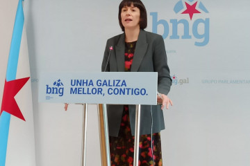 La portavoz nacional del BNG, Ana Pontón