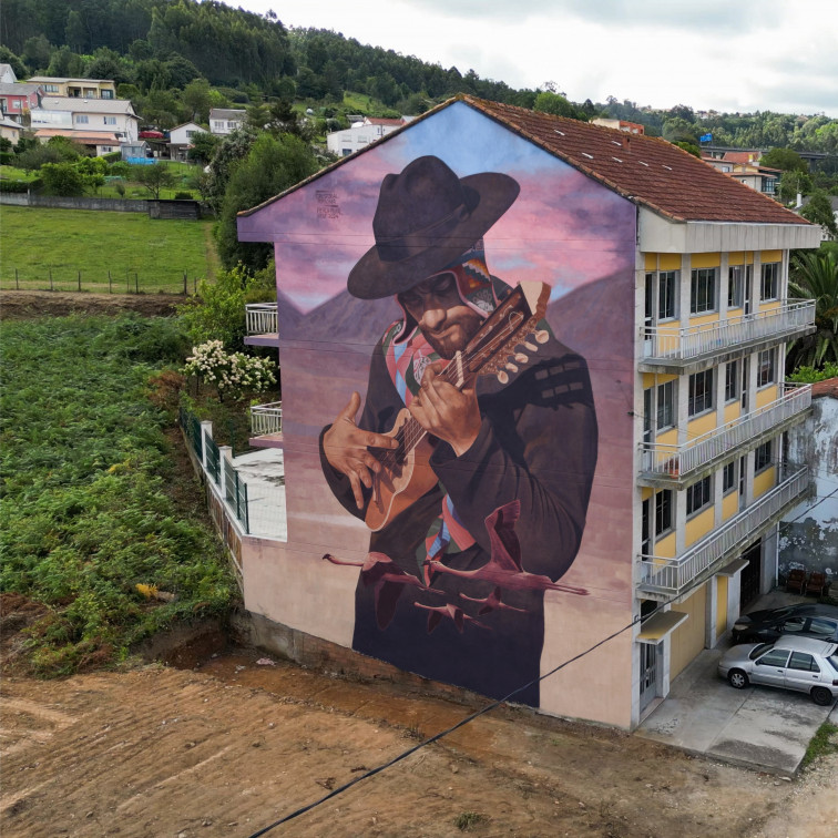 Un mural en Fene, declarado el mejor del mundo en una polémica votación con dos descalificaciones