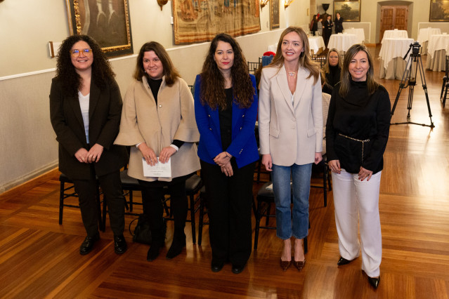 La conselleira de Política Social e Igualdade, Fabiola García, en la presentación de la Fundación Lingoreta.