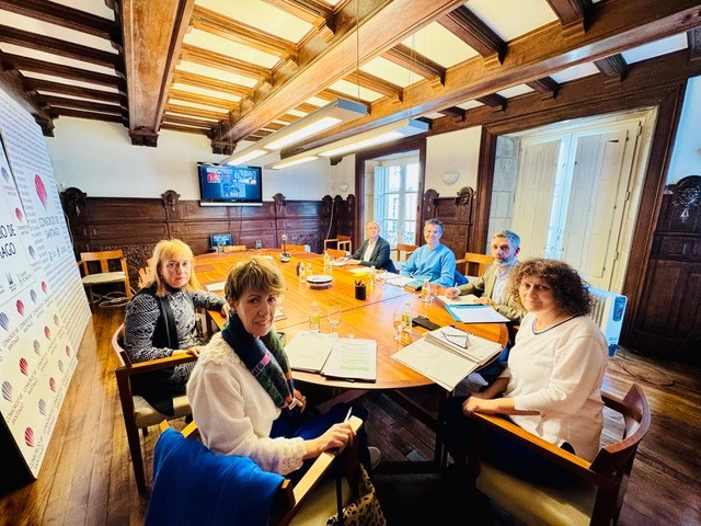 Reunión del consejo de administración del Consorcio de Santiago.