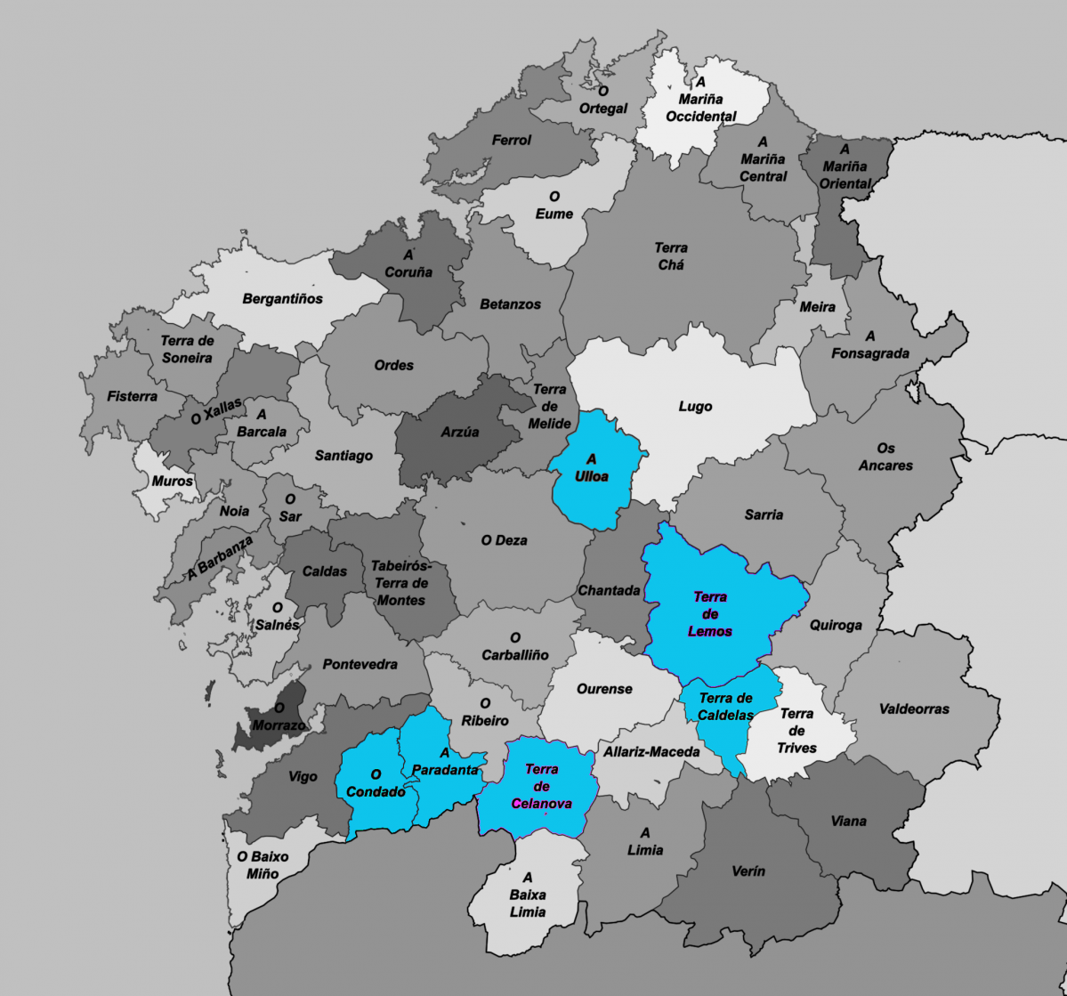 Zonas azules galicia