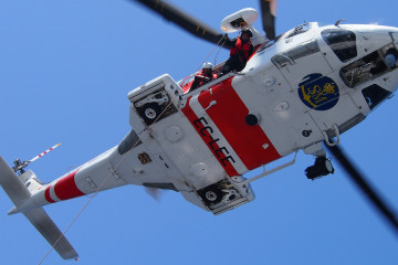 Hélimer 2011, helicóptero de Salvamento Marítimo.