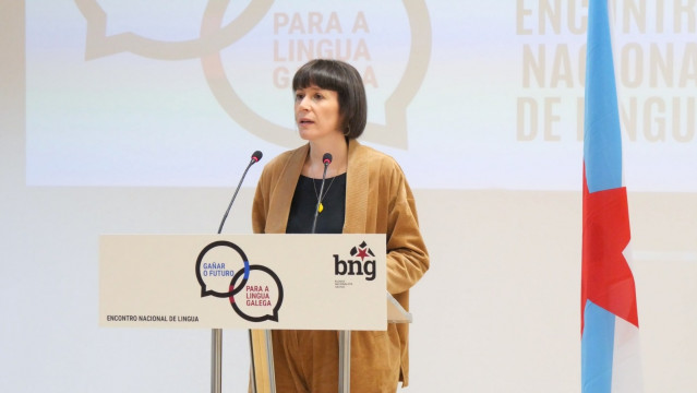 La portavoz nacional del BNG, Ana Pontón