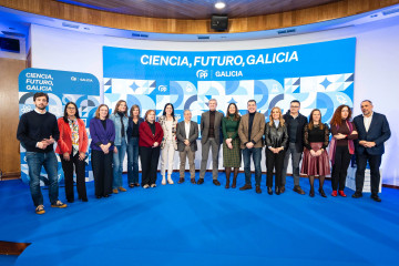 Acto 'Ciencia, Futuro, Galicia', organizado por el PPdeG.