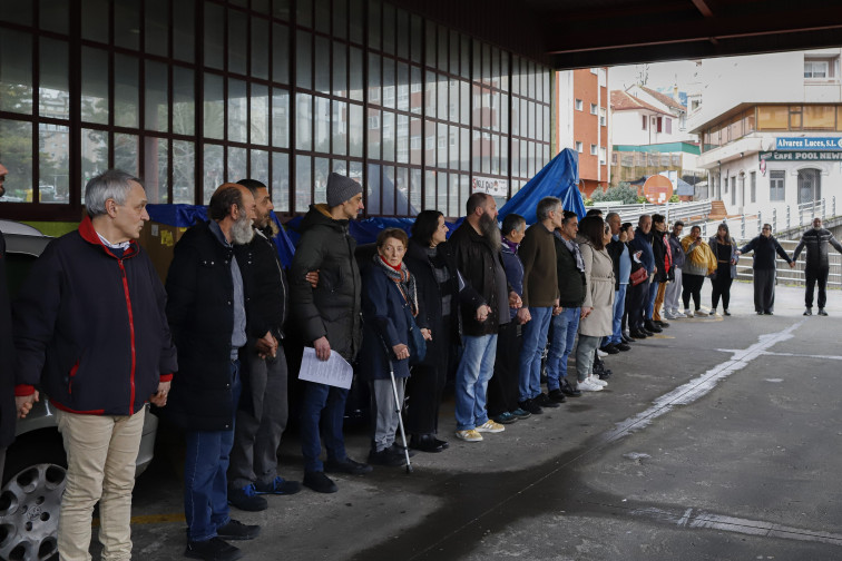 Piden el realojo de las personas sin hogar que no pueden entrar en la antigua estación de buses de Vigo