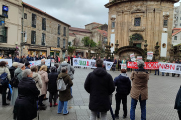 Concentración convocada por Eólica así non en Pontevedra