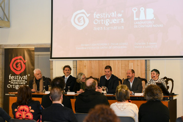 El conselleiro de Cultura, Lingua e Xuventude, José López Campos, participa en la presentación del Laboratorio de Cantigas Novas, en el Museo do Pobo Galego