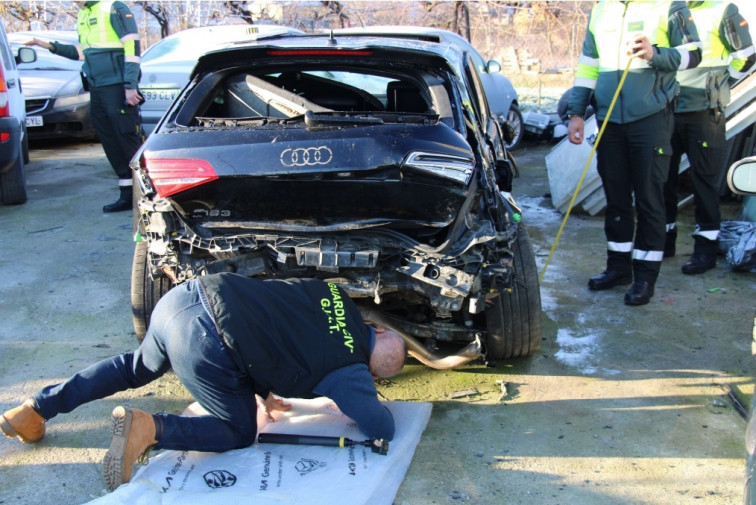 Carreras ilegales y accidentes en los túneles de la N-120 que une Ourense y León por Rubiá