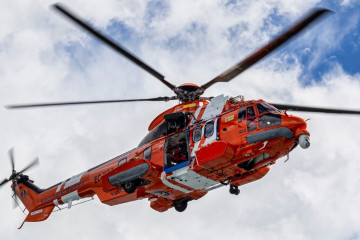 Archivo - Helicoptero de Salvamento Marítimo en Galicia.