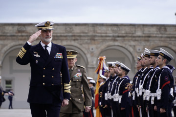 El Rey Felpe VI visita el Arsenal MIlitar de Ferrol, a 20 de febrero de 2025, en Ferrol, A Coruña, Galicia (España).