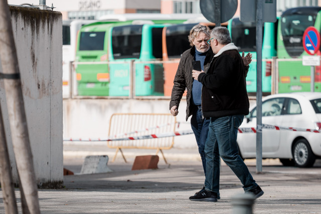 Sito Miñanco en la Audiencia Nacional, a 13 de febrero de 2025, en San Fernando, Madrid (España). En esta nueva sesión del juicio, en el que la Sección Tercera de la Sala de lo Penal juzga a Sito Miñanco y también al abogado Gonzalo Boye por presuntamente