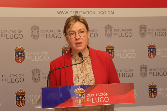 La portavoz del gobierno de la Diputación de Lugo, Pilar García Porto.