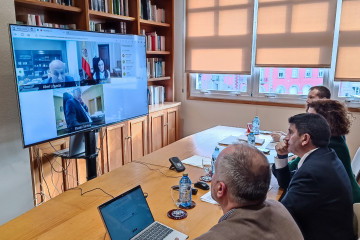 El delegado del Gobierno en Galicia, Pedro Blanco, se reúne con los subdelegados del Gobierno en las cuatro provincias