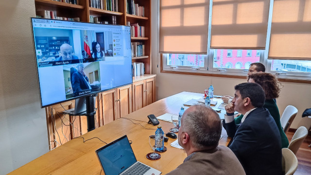 El delegado del Gobierno en Galicia, Pedro Blanco, se reúne con los subdelegados del Gobierno en las cuatro provincias